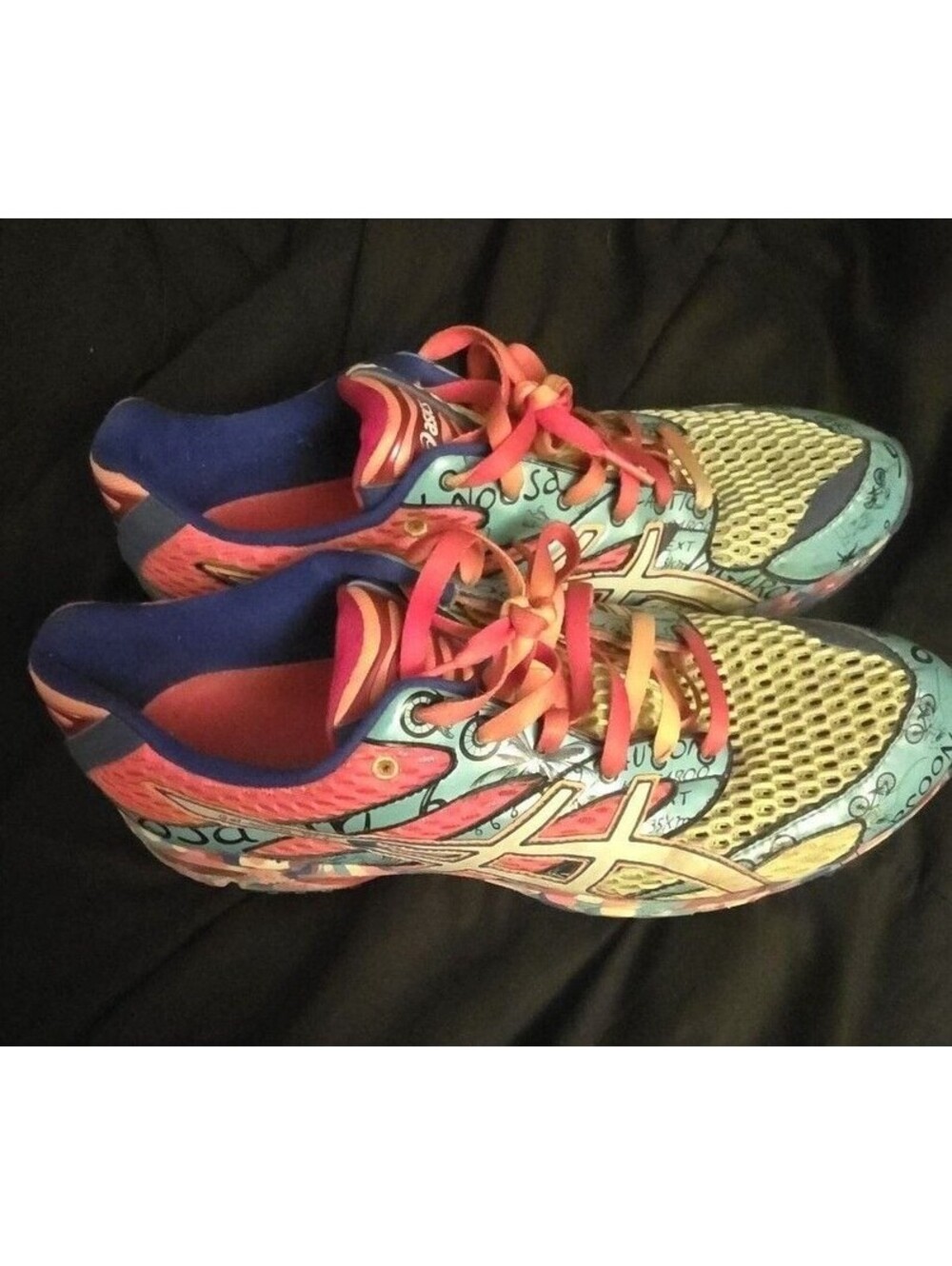 Asics Gel-Noosa Tri 6 Size 13 Multi-Color Triathlon Running Shoes